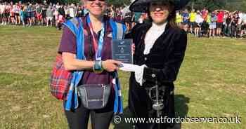 Cassiobury Parkrun stalwart surprised with special award from High Sheriff