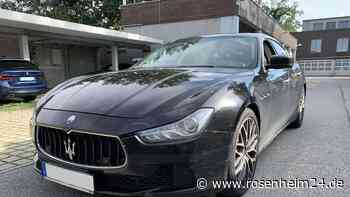 Grenzpolizei stellt Maserati sicher – Wagen bereits vor rund sechs Jahren gestohlen