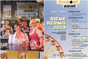 De zomer afsluiten doe je op Rieme kermis