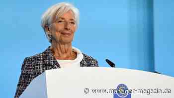 Geldpolitik: EZB senkt Leitzins um 0,25 Prozentpunkte