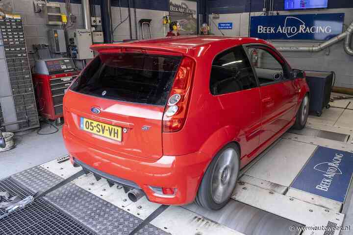 Ford Fiesta ST150 (2006) - Op de rollenbank