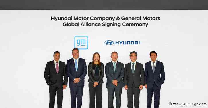 Car coupling fever continues with GM and Hyundai teaming up on EVs and hydrogen