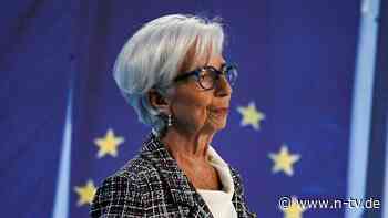 Steigende Inflation erwartet: EZB-Chefin Lagarde sorgt sich ums Wirtschaftswachstum