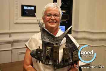 Marina Huybrechts krijgt Trofee voor Sportverdienste