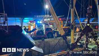 One injured as fishing boat catches fire in Newlyn