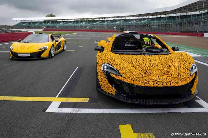 Lego bouwt rijdende McLaren P1 op ware grootte