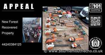 Is this your property? Haul of stolen power tools recovered by officers