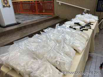Edmonton police gang unit seizes more than $1M in cocaine, fentanyl, heroin, and meth