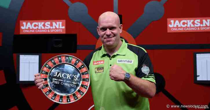 Titelverdediger Van Gerwen voorspelt 'zware' World Series of Darts Finals in Amsterdam: 'Hopelijk lever ik de fans iets moois&rsquo;