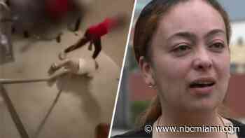 7th grader thrown down stairs, kicked in head in Palm Beach County school fight