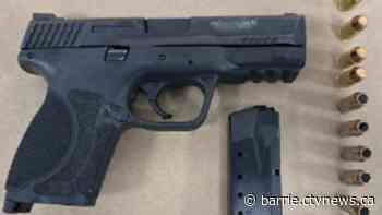 Fully loaded gun seized during Barrie traffic stop: BPS