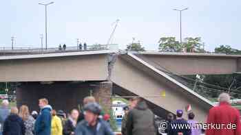 Vorbereitungen für Teilabriss der Carolabrücke gestartet
