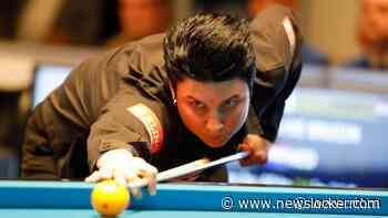 Biljartster Klompenhouwer grijpt net naast zesde wereldtitel