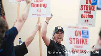 Boeing: Streik bei Flugzeugbauer trotz vorheriger Gehaltszusagen