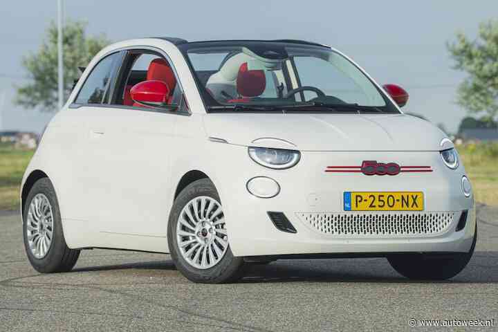 Productie elektrische Fiat 500e weer stilgelegd om tegenvallende vraag