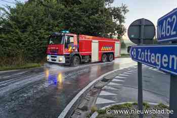 Brandweer al vroeg in de weer met ruimen van oliespoor
