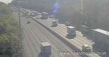 Two cars and lorry crash causes traffic CHAOS on A2 near Dartford Crossing