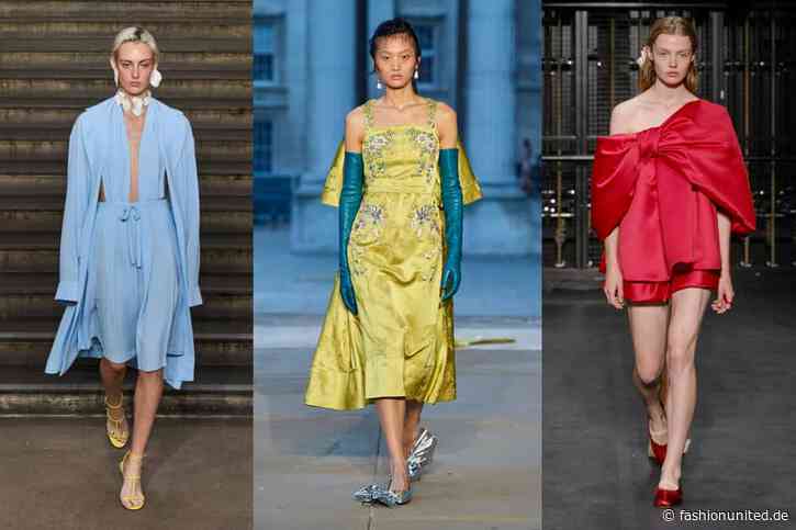 Pantone SS25: Die Farben der Londoner Modewoche
