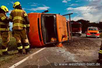 27-Jähriger aus Bünde wird bei Unfall in Bad Oeynhausen verletzt