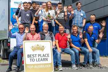Unternehmen aus Steinheim bekommt Gütesiegel für vorbildliche Ausbildung