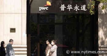 China Fines PwC $62 Million for Botching Its Work for Evergrande