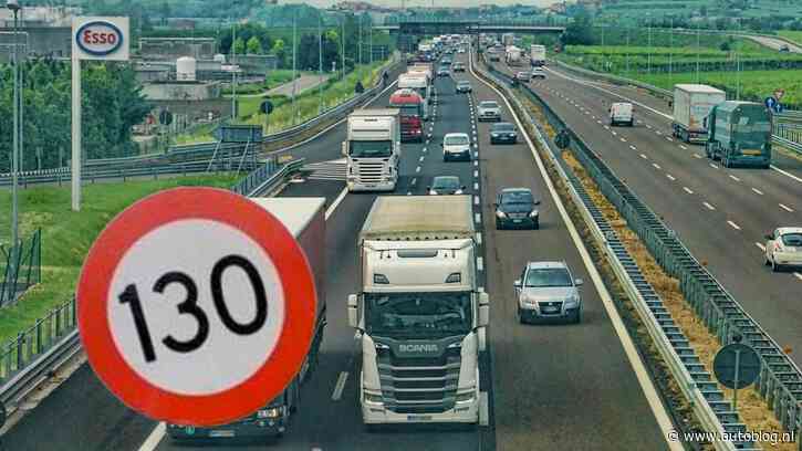 Wanneer mogen we weer 130 rijden?