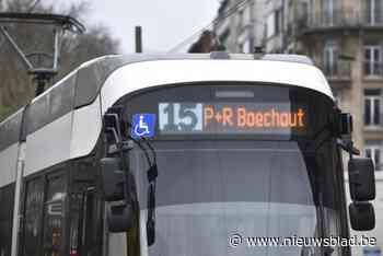 Twee dagen geen trams richting Mortsel en Boechout