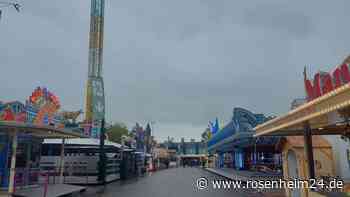 Zweiter Wiesn-Freitag: Leere Gassen auf dem Rosenheimer Herbstfest