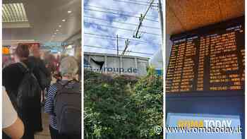 Treno deraglia e manda il tilt la linea ferroviaria: caos anche a Termini