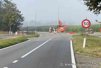 Steenweg Kleine Brogel-Kaulille afgesloten