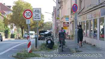 Echt eng: Ist das der schmalste Radweg Braunschweigs?