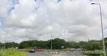 Hunt for driver after rolled over car left in hedge