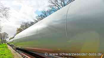Windpark Grömbach: Schwertransporte durch Calmbach und Höfen verzögern sich