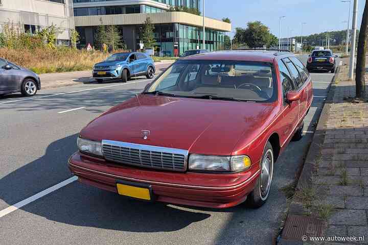 Deze prachtige Chevrolet Caprice Wagon troffen we vlakbij 'huis'