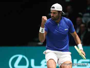 Coppa Davis, Italia-Belgio 1-0: Berrettini rimonta Blockx e vince in tre set