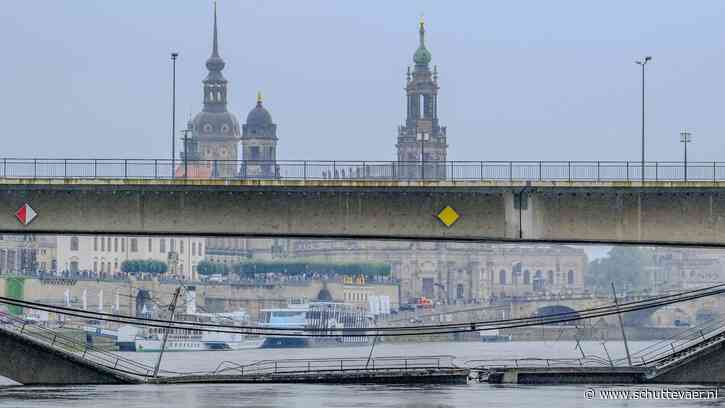 Vloedgolf van acht meter onderweg naar Dresden