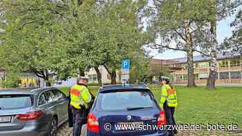 Schulanfang im Kreis Calw: Polizei nimmt  Elterntaxis unter die Lupe