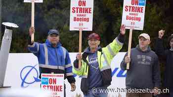 Streik legt grosse Teile der Flugzeug-Produktion von Boeing lahm