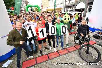 So viele waren es noch nie: Rekordbeteiligung beim Firmenlauf in Höxter