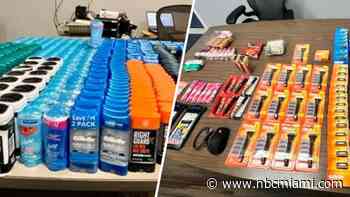 2 Miami men caught with $5,500 worth of stolen items charged in retail theft ring: Police