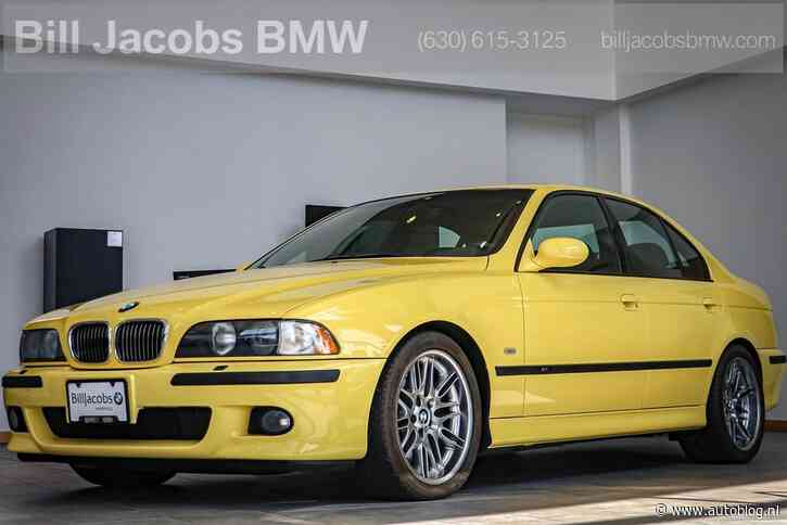 BMW M5 E39 in een goede kleur is peperduur