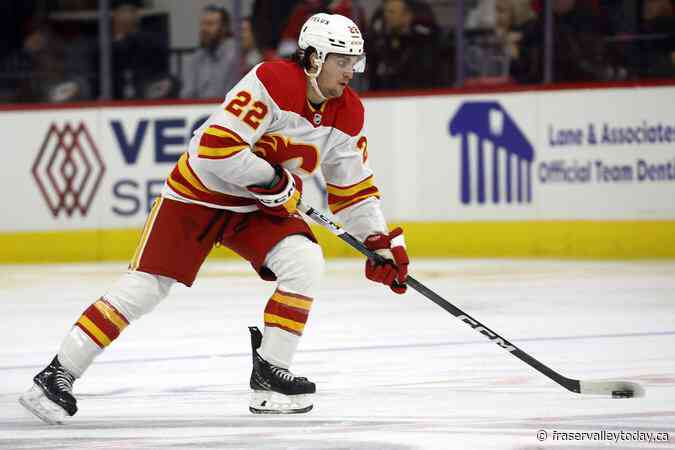 Calgary Flames sign forward Jakob Pelletier to one-year contract