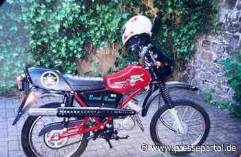 POL-PDKL: Rotes Moped aus Garage entwendet.