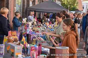 Schnäppchen und Schätze: Trödelmarkt in Rahden