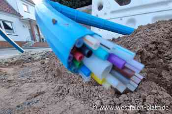 Glasfaserausbau in Warburg: 333 Häuser könnten ohne Anschluss bleiben