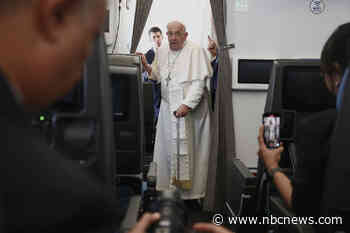 Pope criticizes Harris and Trump, tells US Catholics to choose ‘lesser evil’