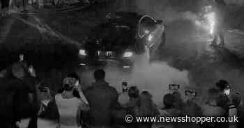 WATCH: CCTV shows 'wannabe boy racer' doing doughnuts near Buckingham Palace