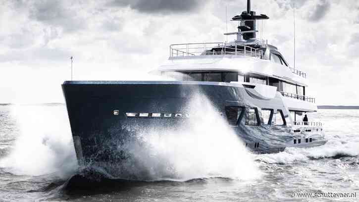 Zesde Amels 60-superjacht heeft een kleurtje