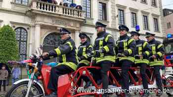 175 Jahre Feuerwehr Augsburg: Das sind die Bilder vom Festumzug