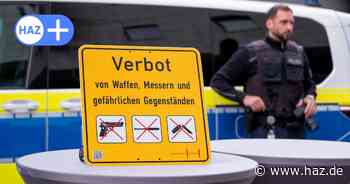 Ausweiten der Waffenverbotszone in Hannover: So wollen Polizei und Stadt das Verbot durchsetzen